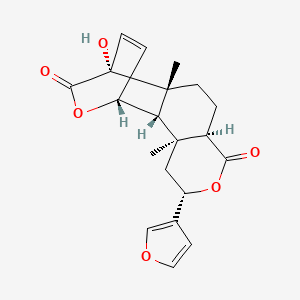 molecular formula C20H22O6 B1205583 Columbin 