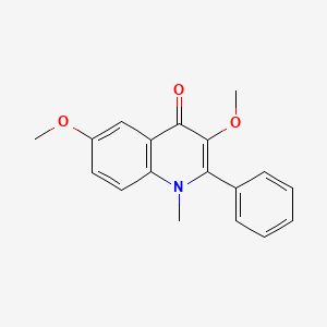 molecular formula C18H17NO3 B1205589 Japonine CAS No. 30426-61-0