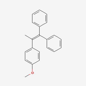 molecular formula C22H20O B1205610 p-(1-Methyl-2,2-diphenylvinyl)anisole CAS No. 13560-37-7