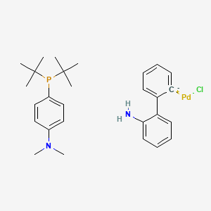 molecular formula C28H38ClN2PPd B12056119 APhos Pd G2 