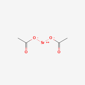 molecular formula C4H6O4Sr B12056130 strontium;diacetate 