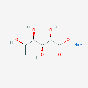 molecular formula C6H11NaO6 B12056140 L-Fuconic acid sodium salt 