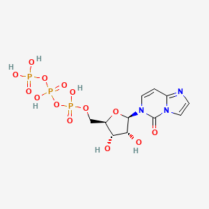 molecular formula C11H16N3O14P3 B1205616 Ethenocytidine triphosphate CAS No. 56405-86-8