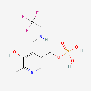Phosphorpyridoxyltrifluoroethylamine