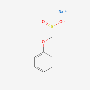 molecular formula C7H7NaO3S B12056221 Sodium phenoxymethanesulfinate 