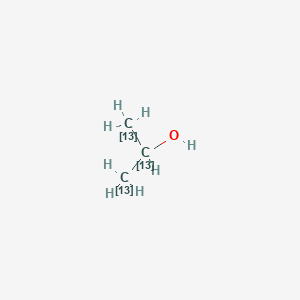 molecular formula C3H8O B12056232 (1,2,3-13C3)propan-2-ol CAS No. 220505-06-6