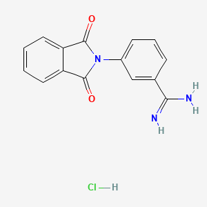 Benzenecarboximidamide, 3-(1,3-dihydro-1,3-dioxo-2H-isoindol-2-yl)-, monohydrochloride