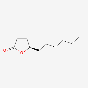 molecular formula C10H18O2 B12056253 (R)-gamma-Decalactone CAS No. 107797-26-2