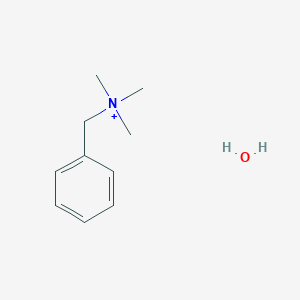 molecular formula C10H18NO+ B12056257 Benzyltrimethylammoniumhydrate 