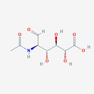 (2R,3R,4R,5R)-5-acetamido-2,3,4-trihydroxy-6-oxohexanoic acid