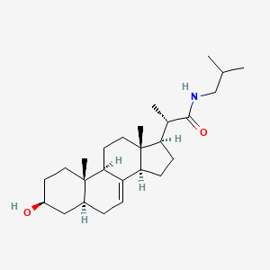 molecular formula C26H43NO2 B12056303 Lathosterolamide MGI-39 CAS No. 1058719-76-8