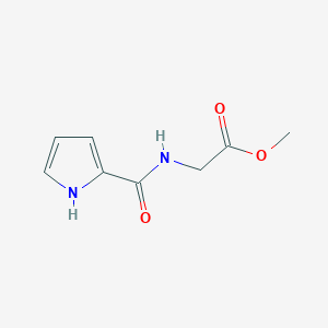 Glycine, N-(1H-pyrrol-2-ylcarbonyl)-, methyl ester