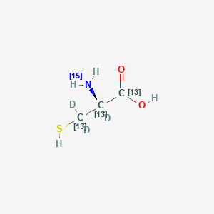 L-Cysteine-13C3,15N,d3
