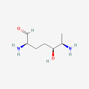 D-Ribo-heptose, 2,6-diamino-2,3,4,6,7-pentadeoxy-