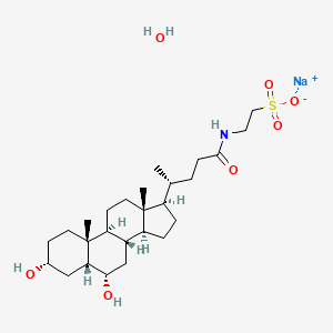 molecular formula C26H46NNaO7S B12056377 Taurohyodeoxycholic acid sodium salt 