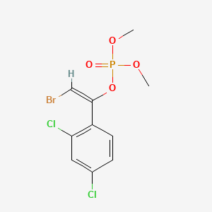 molecular formula C10H10BrCl2O4P B12056423 Methylbromfenvinphos CAS No. 68107-00-6