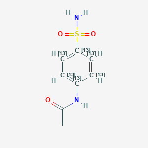 N-Acetylsulfanilamide-13C6