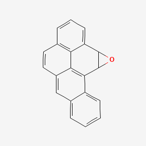 molecular formula C20H12O B1205655 Benzo(a)pyrene-11,12-epoxide 