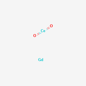 molecular formula CeGdO2 B12056602 Cerium(IV) oxide-gadolinium doped 