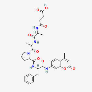 molecular formula C34H39N5O9 B12056622 Factor xiia substrate dihydrochloride 