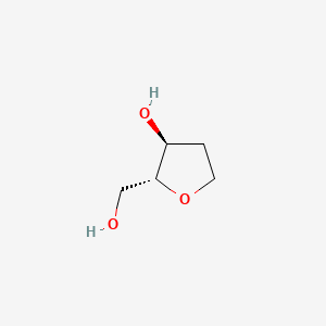 molecular formula C5H10O3 B1205667 1,4-Anhydro-2-deoxy-D-ribitol CAS No. 91121-19-6