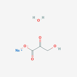 molecular formula C3H5NaO5 B12056721 Sodium beta-hydroxypyruvate hydrate 