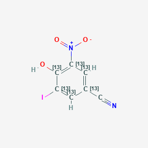 molecular formula C7H3IN2O3 B12056740 Nitroxinil-13C6 CAS No. 1325559-31-6