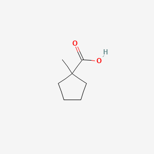 molecular formula C7H12O2 B1205683 1-Methylcyclopentanecarboxylic acid CAS No. 5217-05-0