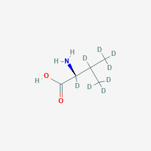 molecular formula C5H11NO2 B12056887 D-Valine-d8 