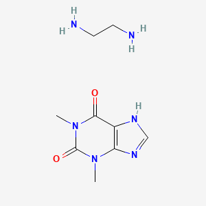 molecular formula C9H16N6O2 B1205698 Euphylline CAS No. 5768-49-0