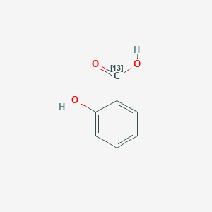 molecular formula C7H6O3 B12057031 2-Hydroxybenzoic-carboxy-13C acid 
