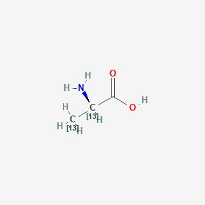 molecular formula C3H7NO2 B12057108 L-Alanine-13C2 