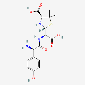 molecular formula C16H21N3O6S B1205715 Amoxicilloic acid 