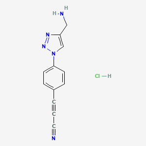 molecular formula C12H10ClN5 B12057155 APN-Amine HCl 