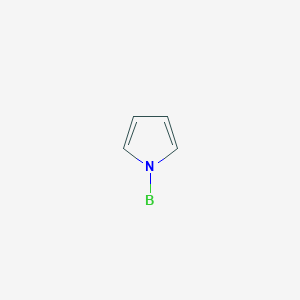 molecular formula C4H4BN B12057175 Pyrrol-1-ylboron CAS No. 45376-40-7