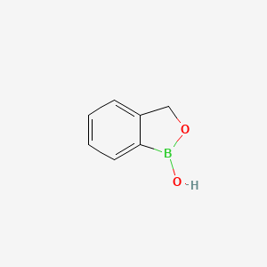 molecular formula C7H7BO2 B1205723 1-羟基-2,1-苯并氧硼烷 CAS No. 5735-41-1