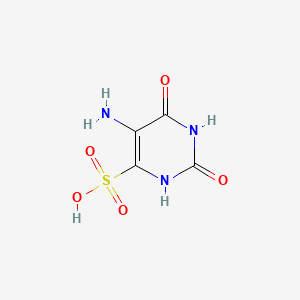 5-Amino-2,6-dihydroxy-4-pyrimidinesulfonic acid
