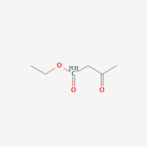 molecular formula C6H10O3 B12057326 Ethyl 3-oxobutanoate-1-13C 