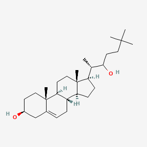 molecular formula C28H48O2 B1205744 22-Hydroxy-25-methylcholesterol CAS No. 70778-53-9