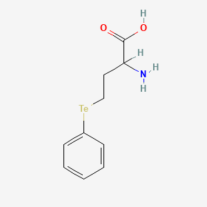 molecular formula C10H13NO2Te B1205754 2-Amino-4-(phenyltellanyl)butanoic acid CAS No. 72572-77-1