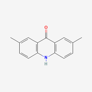 molecular formula C15H13NO B12057600 2,7-Dimethylacridin-9(10H)-one CAS No. 24212-76-8