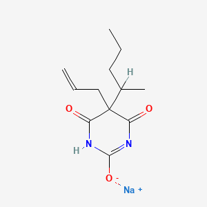 molecular formula C12H17N2NaO3 B12057609 Secobarbital sodium salt 