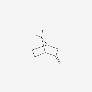 molecular formula C10H16 B1205761 alpha-Fenchene CAS No. 471-84-1