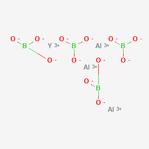 molecular formula Al3B4O12Y B12057622 Yttrium aluminum borate 