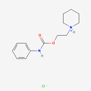 2-Piperidinoethyl phenylcarbamate