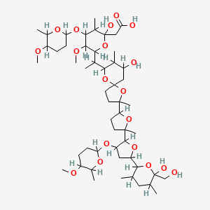 molecular formula C52H88O19 B1205785 Octacyclomycin CAS No. 98824-17-0