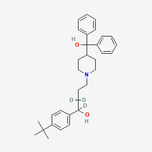 molecular formula C32H41NO2 B12057917 Terfenadine-d3 