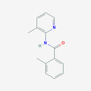 molecular formula C14H14N2O B12057929 2-methyl-N-(3-methyl-2-pyridinyl)benzamide 
