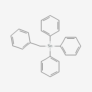 molecular formula C25H22Sn B12057972 Benzyltriphenyltin CAS No. 2847-58-7