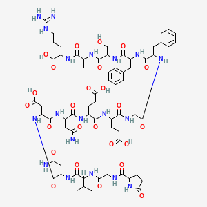 molecular formula C66H93N19O25 B12058065 FPB,human 